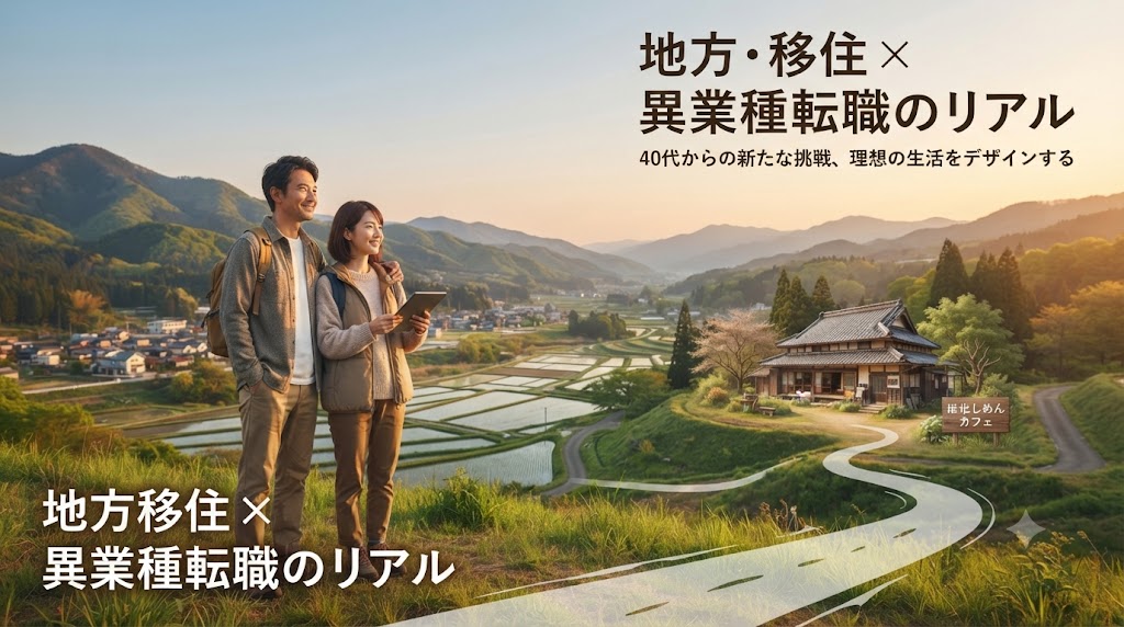 なぜ今、40代の「地方移住＋転職」が増えているのか